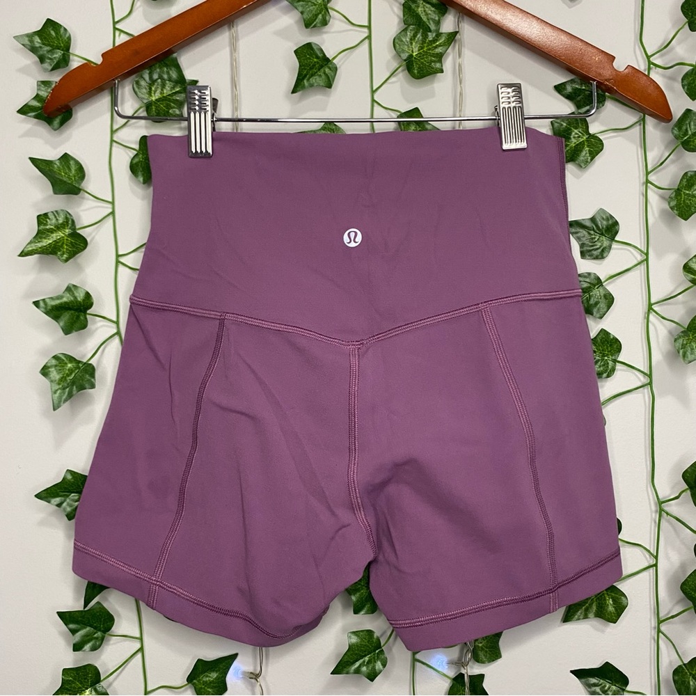 Size 6 lulu lemon high rise shorts